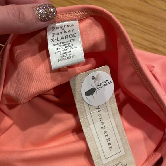PEYTON AND PARKER - XL coral escape bottoms new with tag - Picture 3 of 4